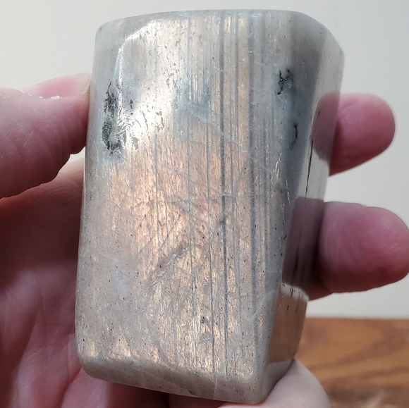 Labradorite Crystal Freeform 0.58 pounds - Picture 7 of 13